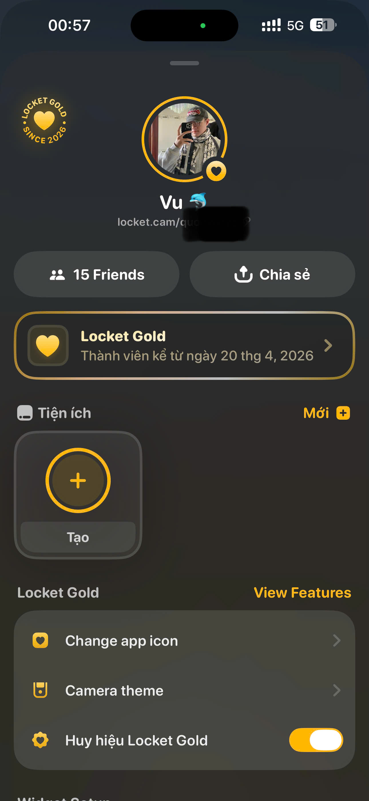 Các Tính Năng Gold